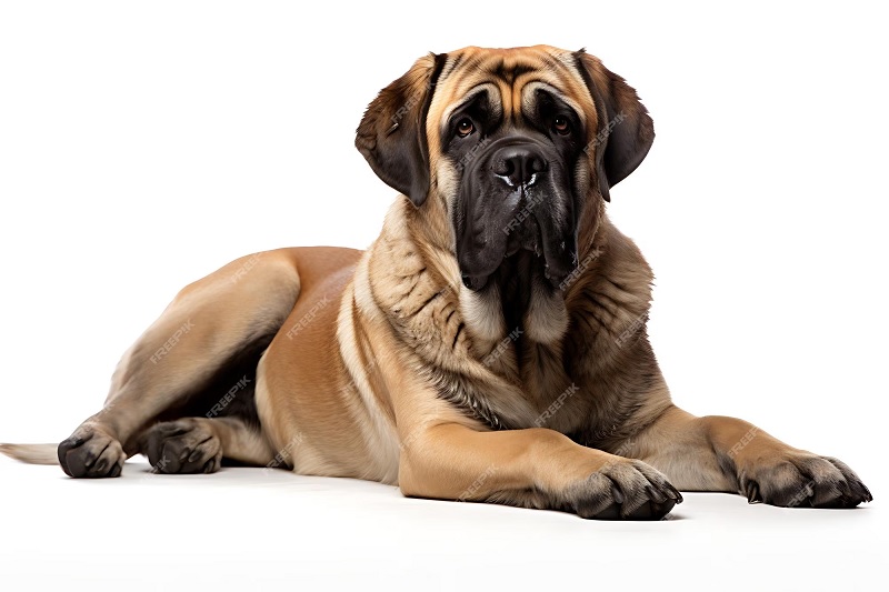 Le Dogue Anglais, aussi appelé Mastiff, est une race très ancienne qui remonte à l’époque des Romains.