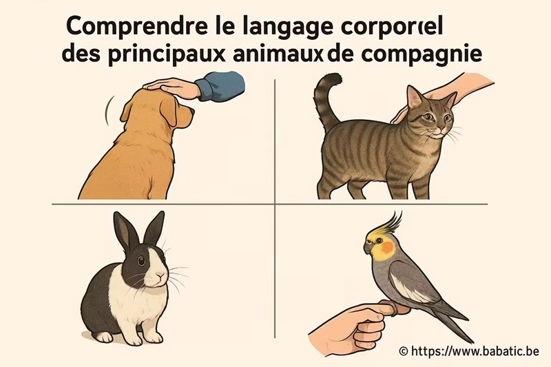 Comprendre le langage corporel des animaux de compagnie