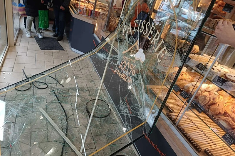 Un Sanglier Paniqué Percute une Boulangerie Panique à Commelle-Vernay