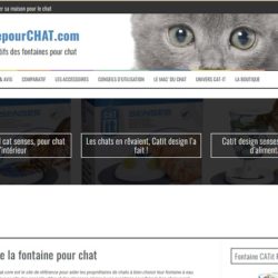 Fontaines pour chat