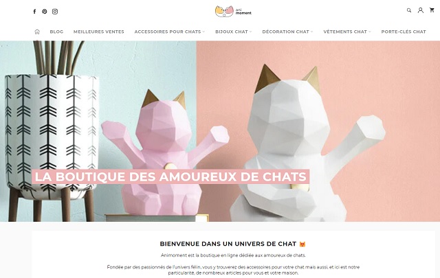 La boutiques des amoureux de chats